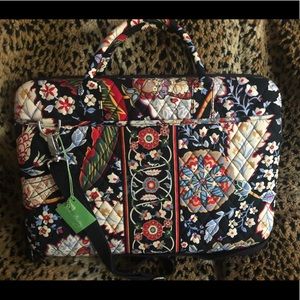 Vera Bradley Versailles Hard Shell Laptop Bag NWT